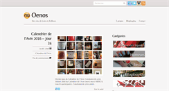 Desktop Screenshot of oenos.net